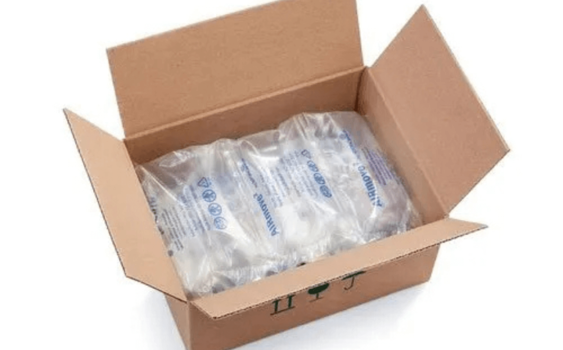 plastic air pillows packaging