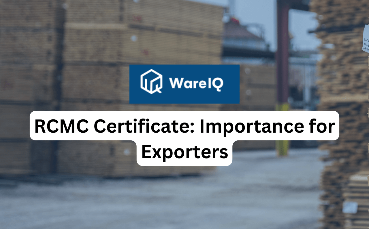 RCMC Certificate: Importance for Exporters